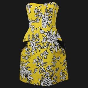 Abito giallo Red Valentino