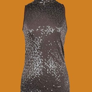 Top paillettes