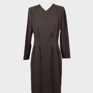 Abito vintage marrone