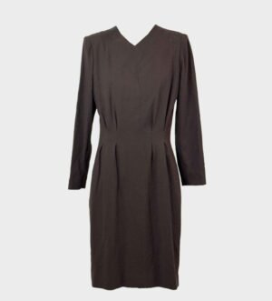 Abito vintage marrone