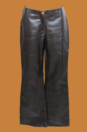 Pantaloni ecopelle