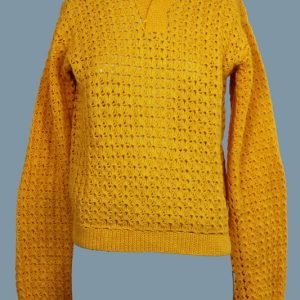 Maglione giallo handmade