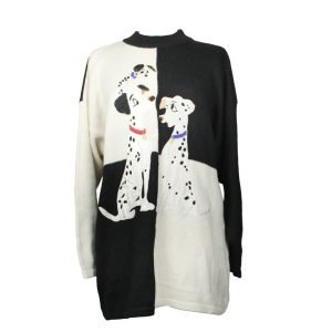 Maglione nero dalmata